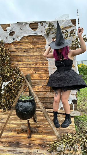 Платье ведьмы. Костюм на хеллоуин