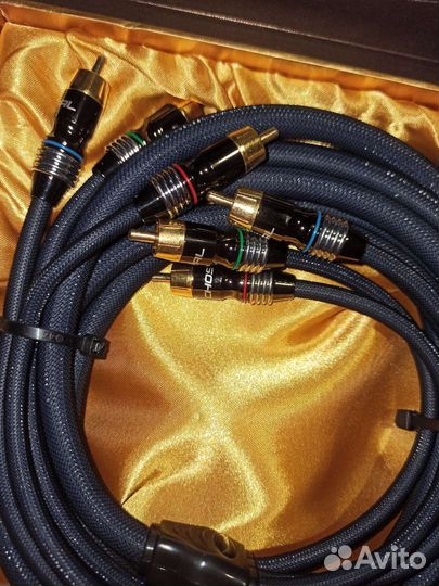 RCA-3 Качественный кабель аудио-видео choseal