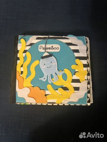 Palamboo книга тряпичная