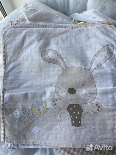 Комплект в кроватку для новорожденных