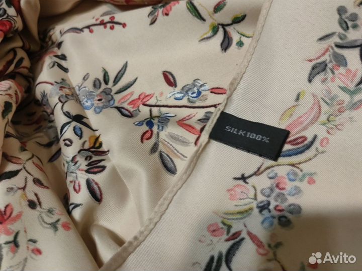 Шелковый платок 140 с упаковкой