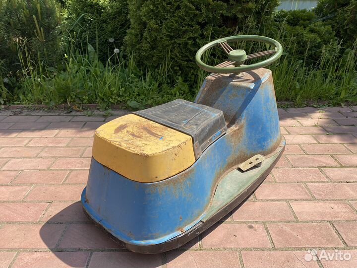 Педальная машина СССР электрическая