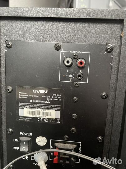 Колонки sven sps 820