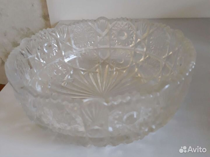 Вазы хрустальные СССР