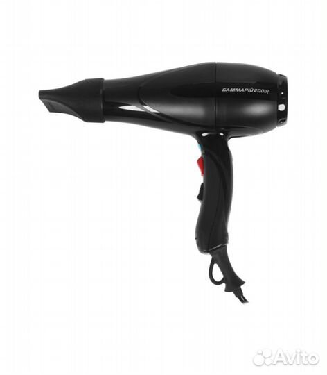 Фен Gamma Piu Tappo 2001 R, 2100 Вт, черный
