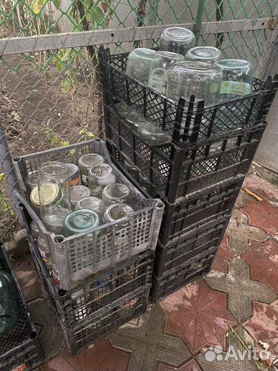 Банки стеклянные