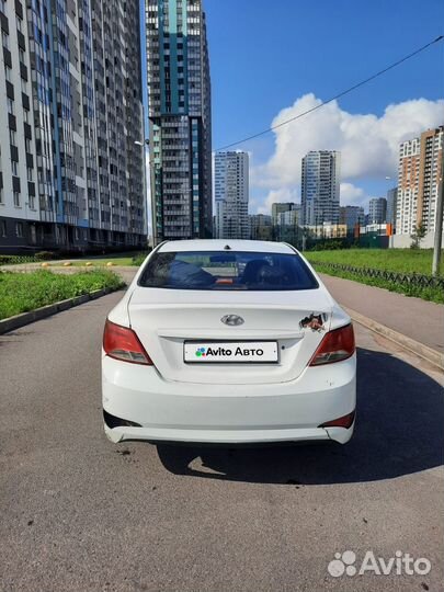 Hyundai Solaris 1.4 AT, 2015, 333 933 км