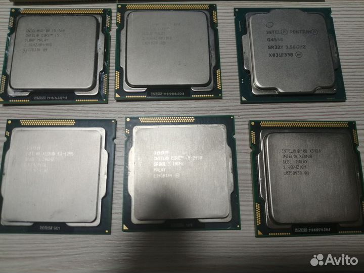 Процессор Xeon E3-1245 / i7-860 / i5-2400 / A8 FX