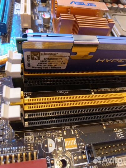 Материнская плата Asus p5e deluxe