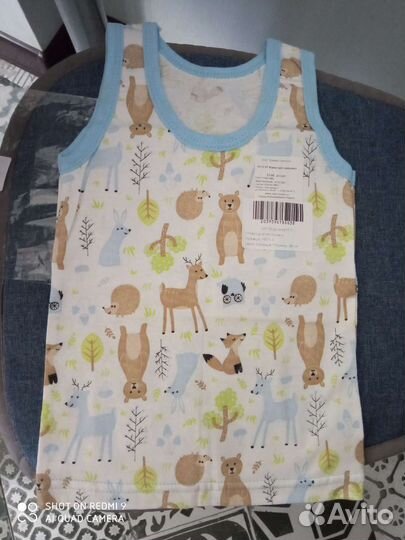 Новая шапочка и майка