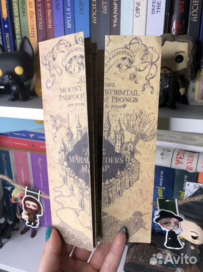 Карта мародёров Гарри Поттер