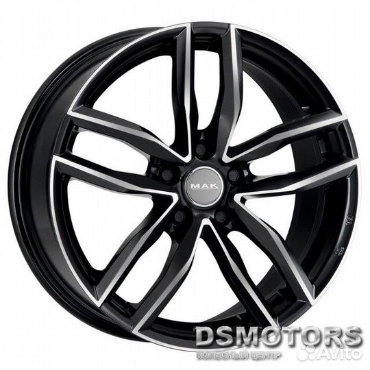 Диски Sarthe 8.0/19 5x112 ET42 d66.45 black mirror