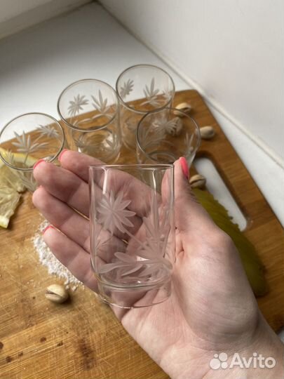 Стопки хрустальные СССР