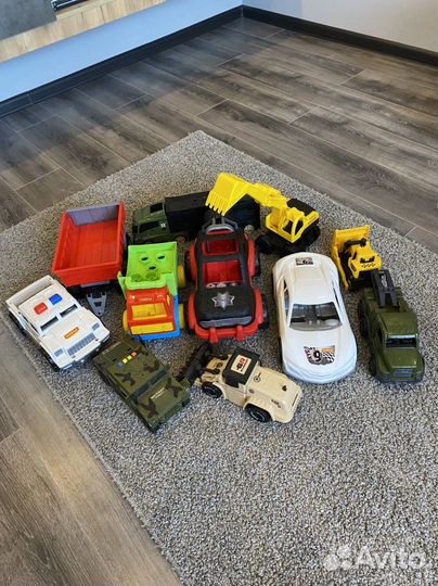 Детские машинки пакетом