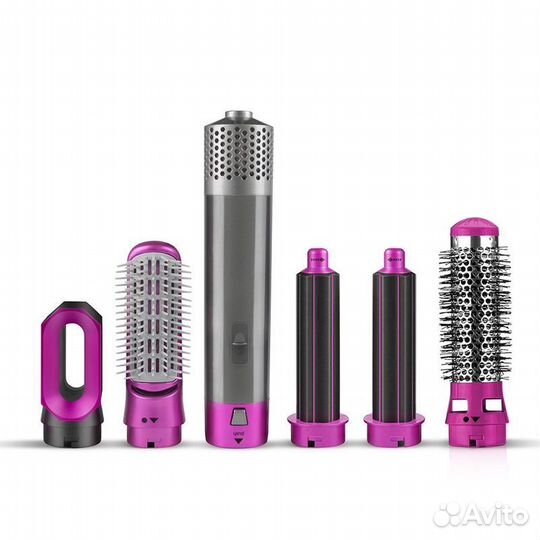 Мультистайлер 5 in 1 фен для сушки и укладки волос