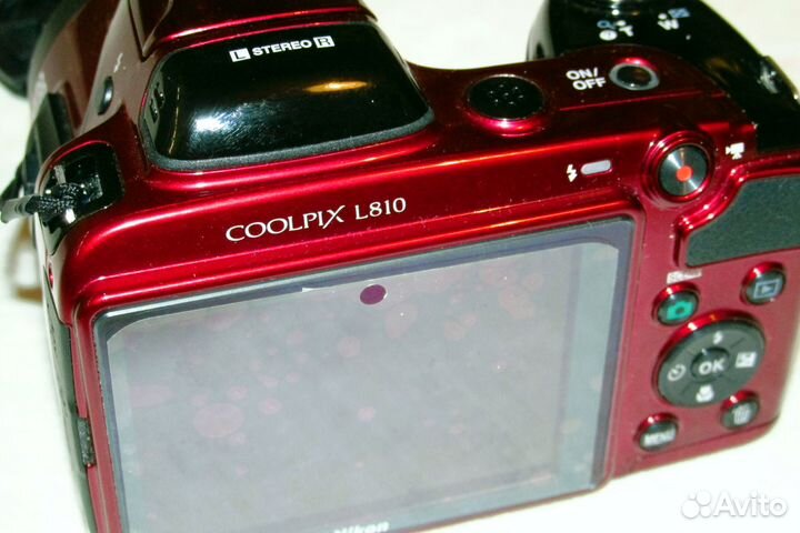 Nikon L810 (red) красный