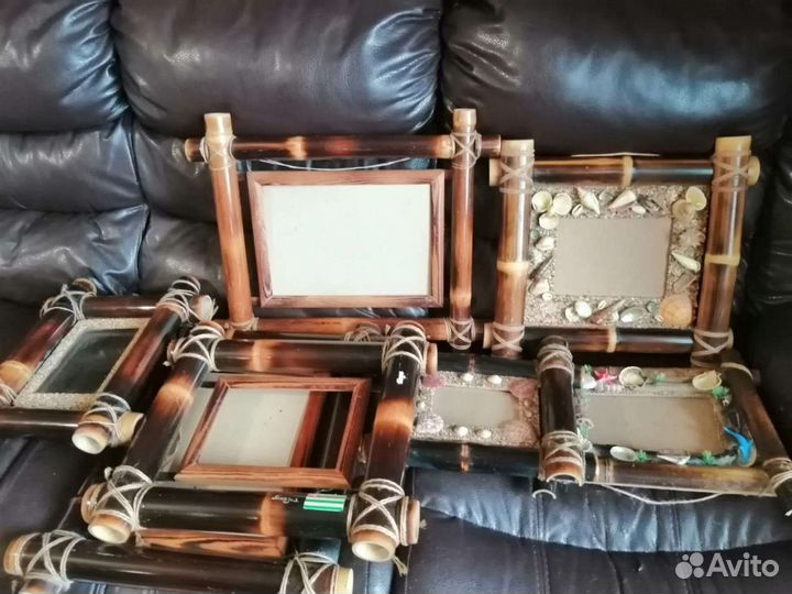 Фоторамки из бамбука(большие) Цена за лот