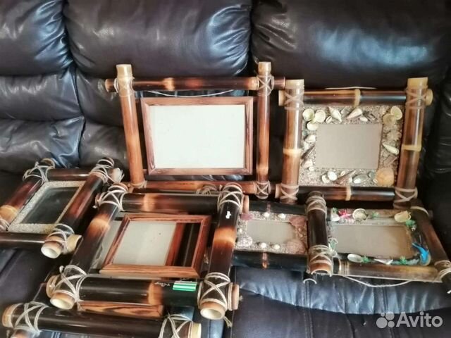 Фоторамки из бамбука(большие) Цена за лот