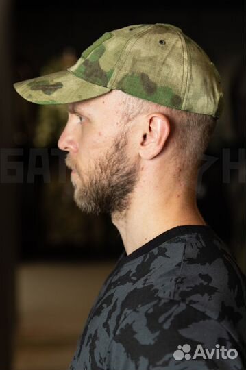 Бейсболка Барс, зелёный мох