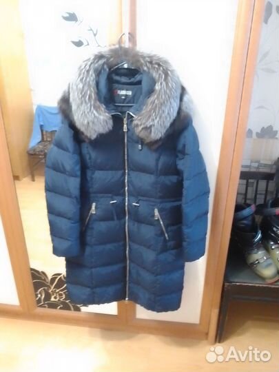 Пуховик женский зима 50-52
