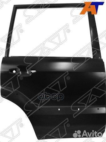 Дверь задняя toyota land cruiser prado 120 02-0