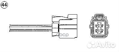 Датчик кислородный универсальный R OZA508H4 004