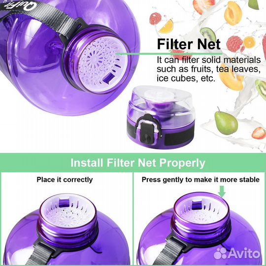 Крышка для спортивных бутылок