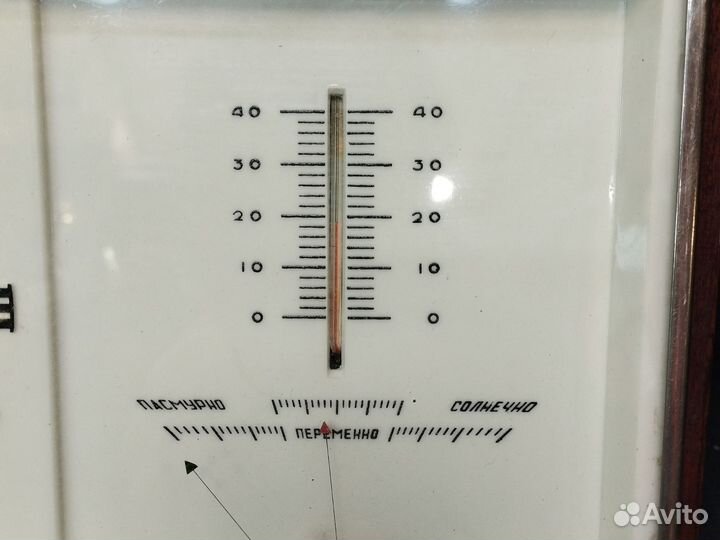 Часы настольные СССР, барометр, термометр
