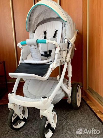 Коляска Adamex Monte Carbon 3 в 1