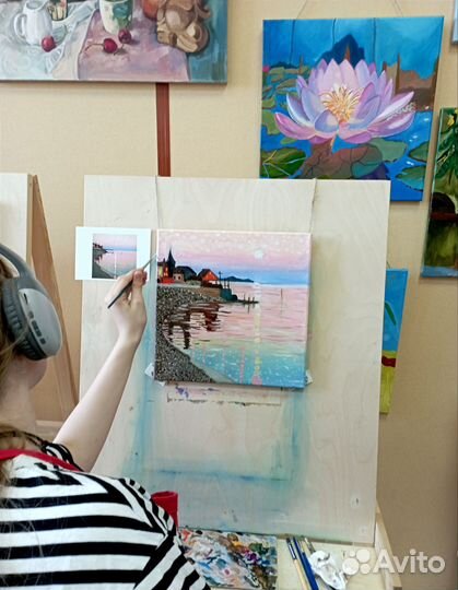 Живопись маслом для детей и взрослых