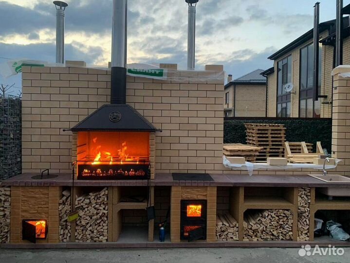 Печь барбекю