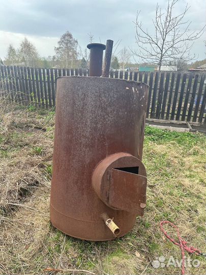 Дровяной котел бу