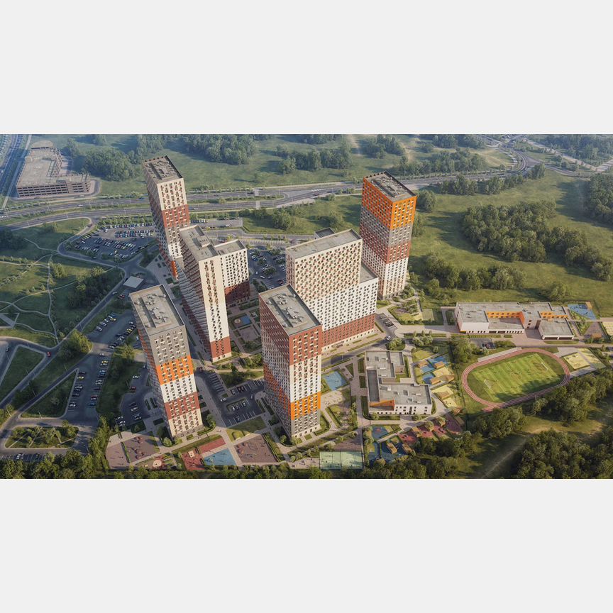 2-к. квартира, 71,8 м², 17/24 эт.