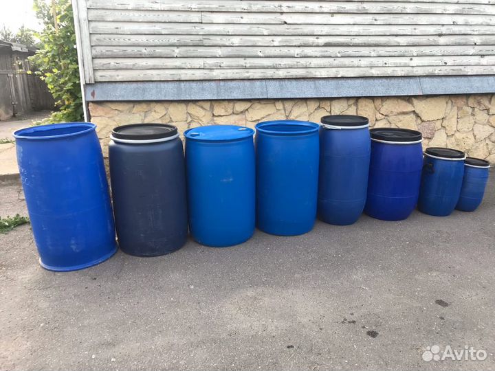 Бочки пластиковые