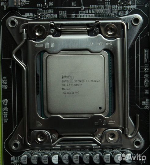 Материнская плата X79 Xeon E5 2680v2 8Gb