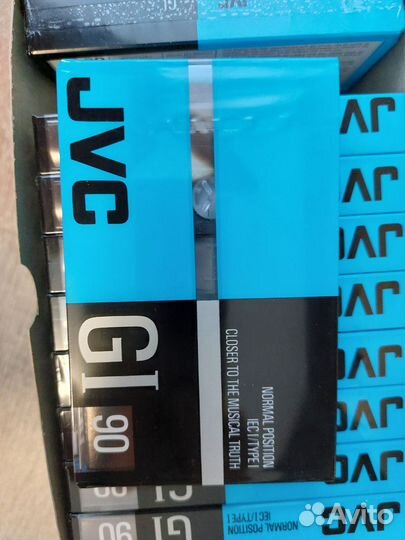 Кассеты JVC GI-90 compact cassette