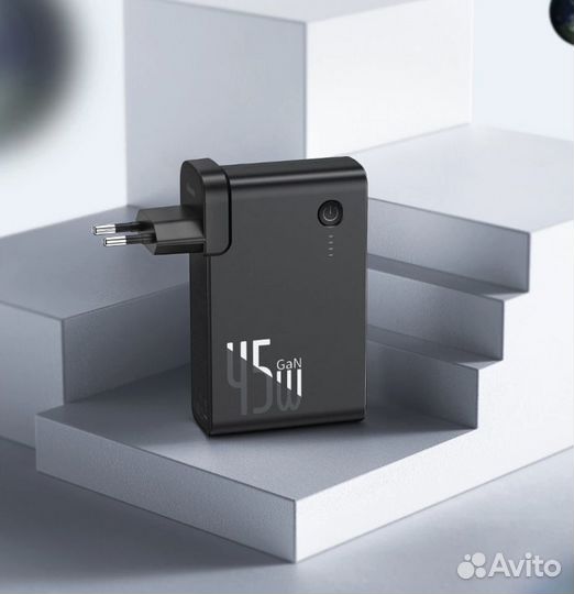 Зарядный блок + повербанк (2в1)