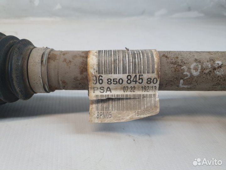 Привод передний левый Peugeot 3008 EP6CDT MD 2013