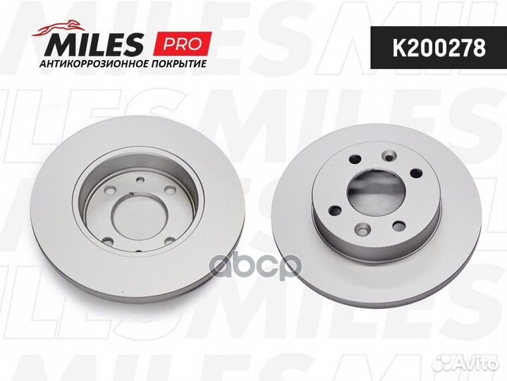 Диск тормозной передний не вентилируемый renaul