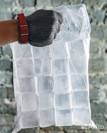 Лед пищевой барный (доставка льда)