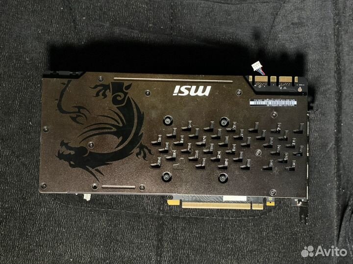 GTX 1080 8GB MSI gaming X (нерабочая)