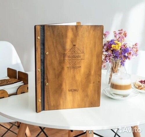 Деревянное меню на заказ в Улан-Удэ