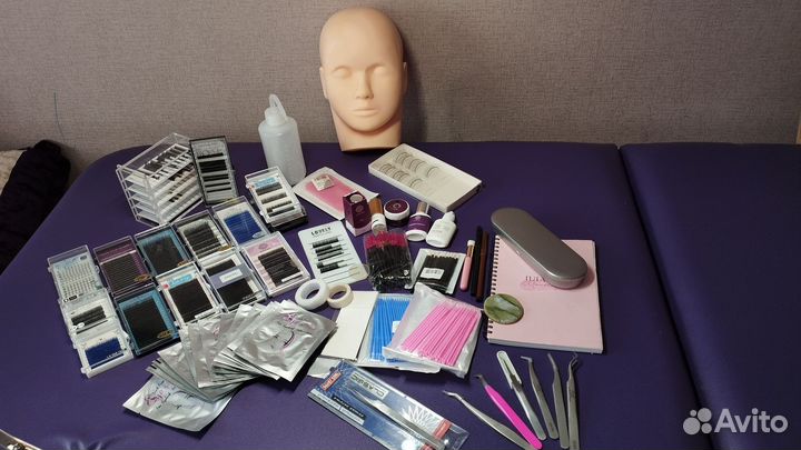 Готовый набор для наращивания ресниц