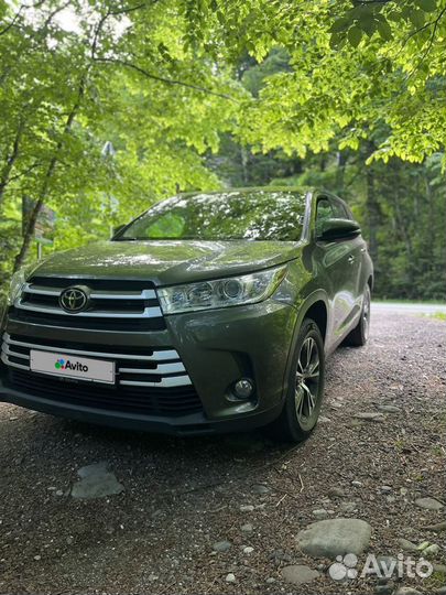 Toyota Highlander 3.5 AT, 2019, 115 000 км