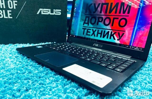 Ультрабук в коробке Asus/14