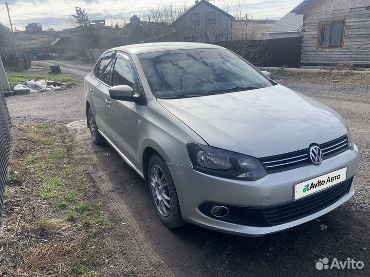 Volkswagen Polo 1.6 МТ, 2012, 256 000 км