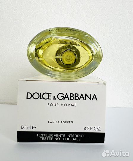 Мужская туалетная вода dolce & gabbana pour homme