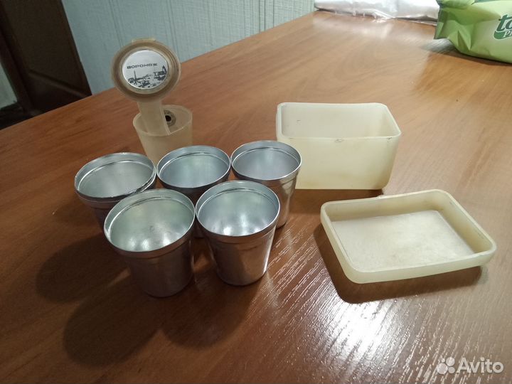 Рюмки походные,сувенир, СССР