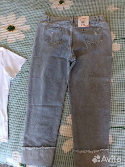 Комплек джинсы и футболка