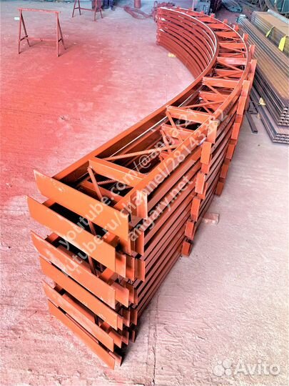 Каркас ангаpа 662 м2